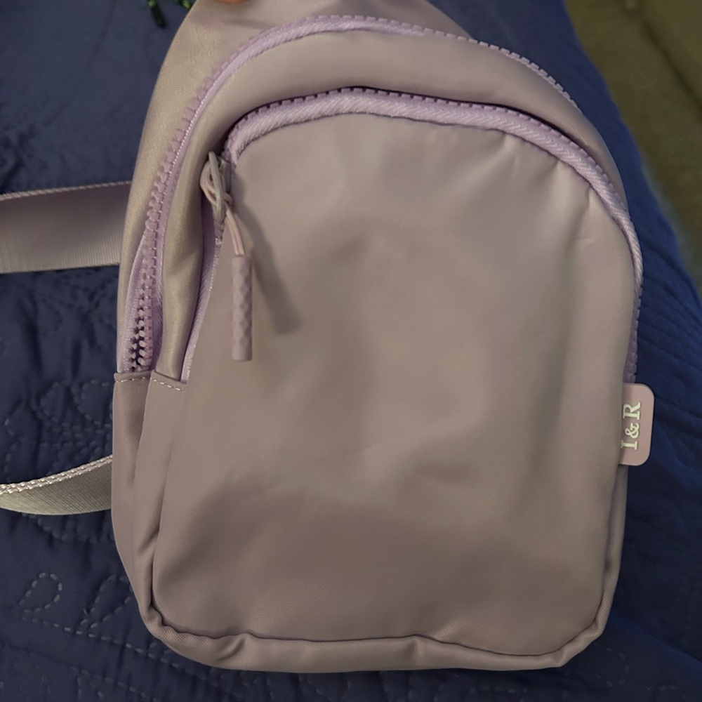 Iris and rainbow sling crossbody